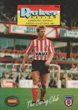Sunderland v Barnsley 31-Oct-1989