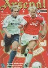 Arsenal v Bolton Wanderers 13-Sep-1997