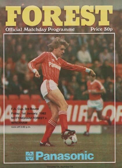 Nottingham Forest v Bolton Wanderers 03-Jan-1982