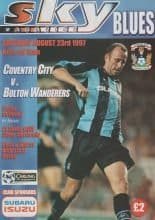 Coventry City v Bolton Wanderers 23-Aug-1997