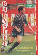 Barnsley v Bolton Wanderers 26-Nov-1994