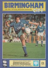 Birmingham City v Bolton Wanderers 29-Dec-1990