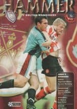West Ham United v Bolton Wanderers 18-Oct-1997