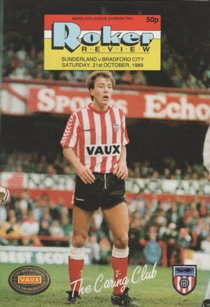 Sunderland v Bradford City  21-Oct-1989