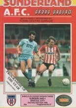Sunderland v Bristol City  23-Apr-1988