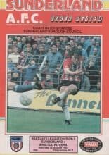 Sunderland v Bristol Rovers 22-Aug-1987
