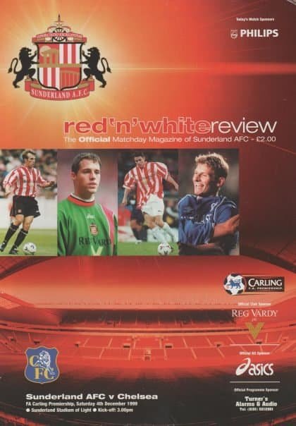 Sunderland v Chelsea 04-Dec-1999