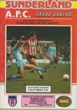 Sunderland v Chesterfield  04-Apr-1988