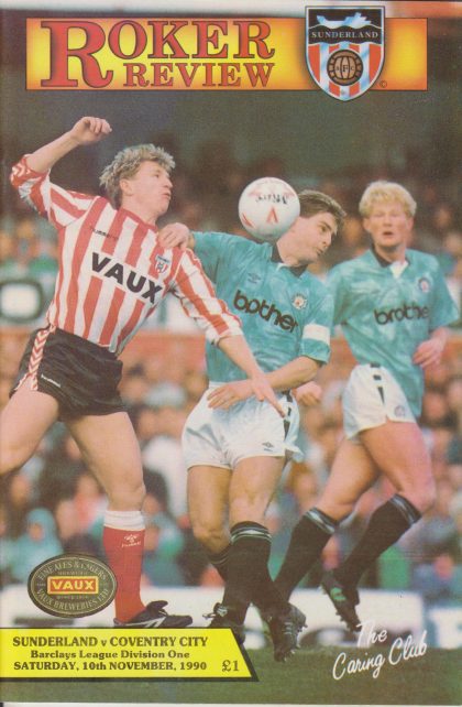 Sunderland v Coventry City 17-Jan-1990