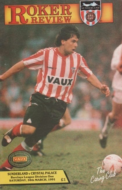 Sunderland v Crystal Palace 30-Mar-1991