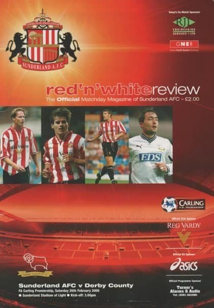 Sunderland v Derby County 26-Feb-2000