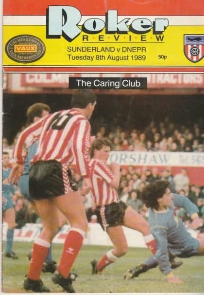 Sunderland v Dnepr   08-Aug-1989