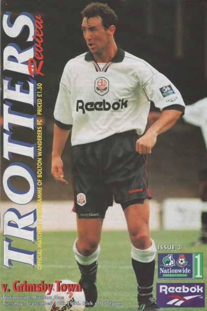Bolton Wanderers v Grimsby Town 10-Sep-1996