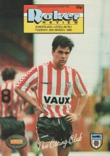Sunderland v Leeds United 20-Mar-1990