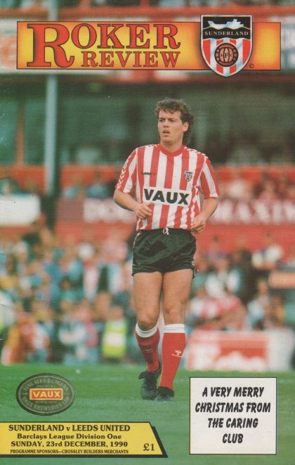 Sunderland v Leeds United 23-Dec-1990