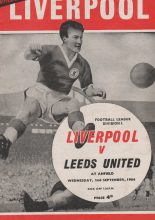 Liverpool v Leeds United 02-Sep-1964