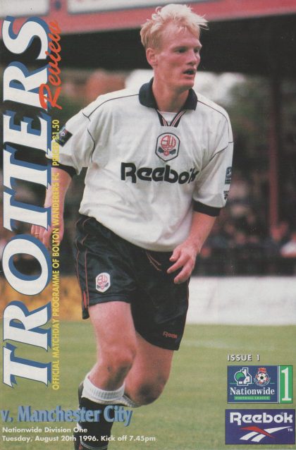Bolton Wanderers v  Manchester City 20-Aug-1996