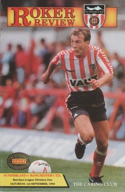 Sunderland v Manchester United 01-Sep-1990