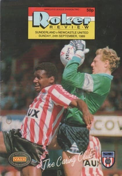 Sunderland v Newcastle United  24-Sep-1989