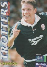 Bolton Wanderers v Norwich City  24-Aug-1996
