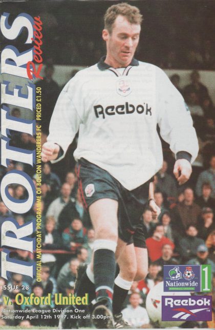 Bolton Wanderers v Oxford United 12-Apr-1997