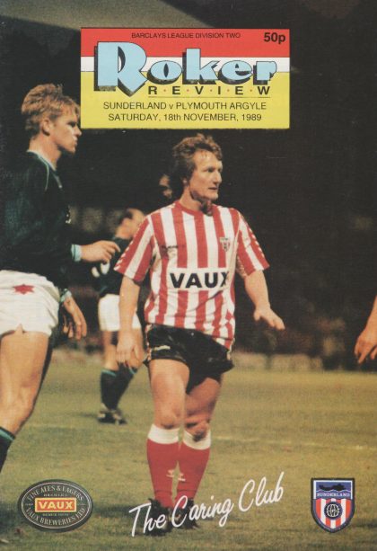 Sunderland v Plymouth Argyle 18-Nov-1989