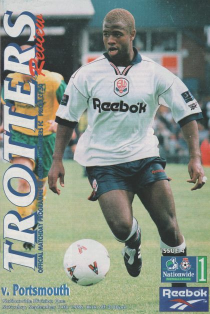Bolton Wanderers v Portsmouth 14-Sep-1996