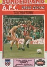 Sunderland v Port Vale  28-Nov-1988