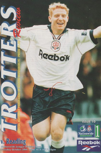 Bolton Wanderers v Reading 29-Oct-1996