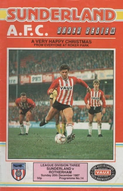 Sunderland v Rotherham United  20-Dec-1987