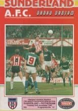 Sunderland v Rotherham United  24-Nov-1987