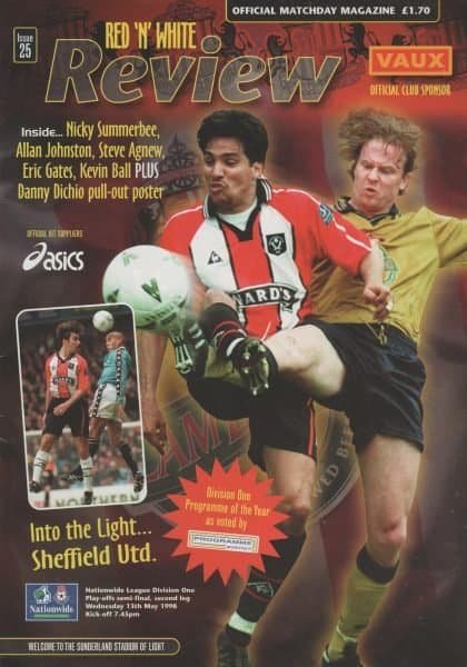 Sunderland v Sheffield United 13-May-1998