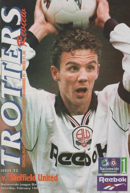 Bolton Wanderers v Sheffield United 15-Feb-1997