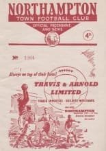 Northampton Town v Shrewsbury Town 10-Mar-1962