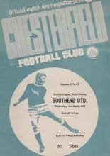 Chesterfield v Southend United 19-Mar-1975