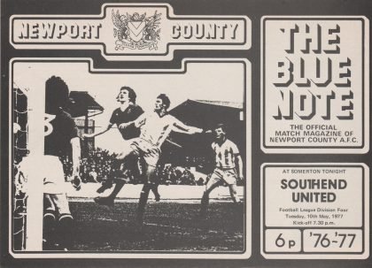 Newport County v Southend United 10-May-1977