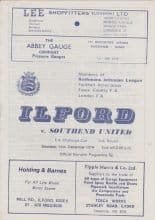 Ilford v Southend United 14-Dec-1974