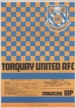 Torquay United v Southend United 18-Dec-1976