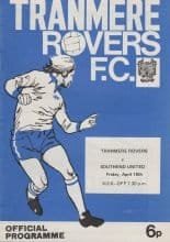 Tranmere Rovers v Southend United 18-Apr-1975