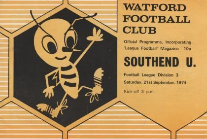 Watford v Southend United 21-Sep-1974
