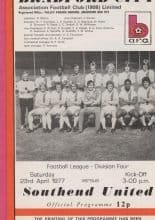 Bradford City v Southend United 23-Apr-1977