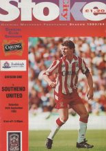Stoke City v Southend United 25-Sep-1993
