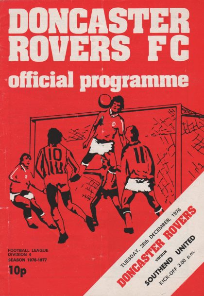 Doncaster Rovers v Southend United 28-Dec-1976