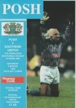 Peterborough United v Southend United  05-Mar-1994