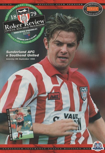 Sunderland v Southend United 09-Sep-1995
