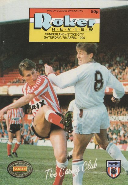 Sunderland v Stoke City 07-Apr-1990