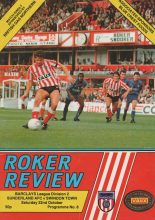 Sunderland v Swindon Town 22-Oct-1988