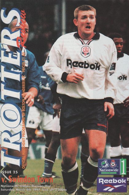 Bolton Wanderers v Swindon Town  08-Mar-1997