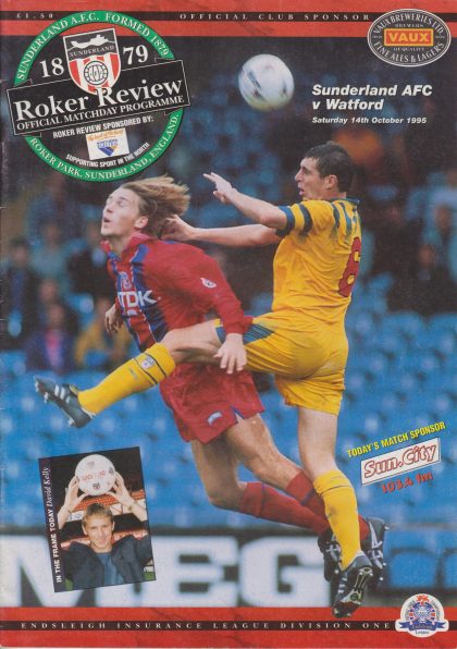 Sunderland v Watford 14-Oct-1995