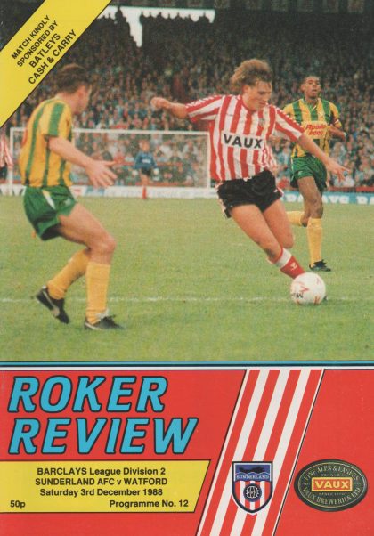 Sunderland v Watford 03-Dec-1988